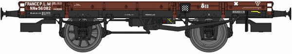 REE Modeles WB-436 - Set of 2 Wagons PLAT PLM